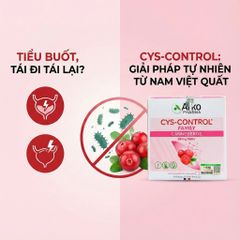 Cys-Control Cranberry Arkopharma 20 Gói - Hỗ Trợ Sức Khỏe Đường Tiết Niệu - Giải Pháp Tự Nhiên Tăng Cường Miễn Dịch