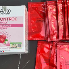 Cys-Control Cranberry Arkopharma 20 Gói - Hỗ Trợ Sức Khỏe Đường Tiết Niệu - Giải Pháp Tự Nhiên Tăng Cường Miễn Dịch