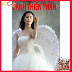 Bộ Cánh Thiên Thần Lông Vũ Dễ Thương Cho Trẻ Em & Người Lớn - Phụ Kiện Hóa Trang Hội Nghệ Halloween, Lễ Hội, Tiệc Tùng
