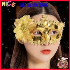 Mặt nạ Halloween Lily Hoeaden - Mặt nạ quyến rũ phong cách hacker cho tiệc hóa trang và sự kiện đặc biệt