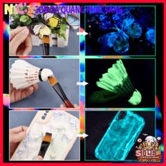 Sơn Dạ Quang Acrylic 20g - Màu Sắc Sáng Tạo DIY Phát Quang Trong Đêm, An Toàn Cho Trẻ Em, Vẽ Tranh & Trang Trí Quần Áo
