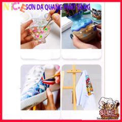 Sơn Dạ Quang Đa Sắc 15g - Sơn An Toàn Cho Nghệ Thuật Phát Sáng Trong Bóng Tối, Lý Tưởng Cho Trang Trí và Sáng Tạo