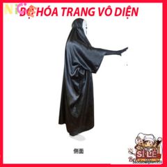 Bộ Đồ Cosplay Vô Diện từ Spirited Away - Áo Choàng Đen, Mặt Nạ Bí Ẩn & Găng Tay Dài - Trang Phục Hóa Trang Độc Đáo Cho Mọi Lứa Tuổi