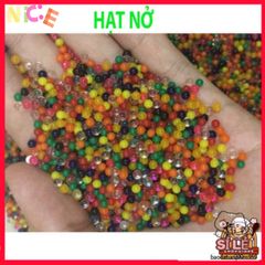 Bộ 100 Hạt Nở Slime Màu Sắc - Trang Trí Cây Cảnh Độc Đáo Không Cần Đất, Hoa Tươi Lấp Lánh Cho Không Gian Sống Lung Linh