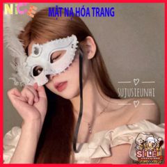 Bộ 24 Mặt Nạ Dạ Hội & Halloween Lông Vũ - Phụ Kiện Tiệc Tùng Độc Đáo Cho Tín Đồ Sáng Tạo, Thể Hiện Phong Cách Cá Tính