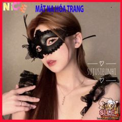 Bộ 24 Mặt Nạ Dạ Hội & Halloween Lông Vũ - Phụ Kiện Tiệc Tùng Độc Đáo Cho Tín Đồ Sáng Tạo, Thể Hiện Phong Cách Cá Tính