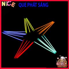 Bộ Que Phát Sáng Dạ Quang 100 Chiếc - Tạo Hình Vòng Đeo Tay Độc Đáo Cho Tiệc Tối, An Toàn Cho Trẻ Em, Thú Vị Ngoài Trời
