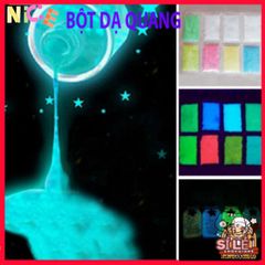 Bột màu huỳnh quang 10g - Sáng tạo nghệ thuật đa sắc màu an toàn cho giấy, gốm, DIY, trang trí, graffiti