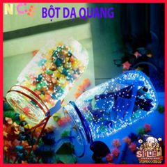 Bột màu huỳnh quang 10g - Sáng tạo nghệ thuật đa sắc màu an toàn cho giấy, gốm, DIY, trang trí, graffiti