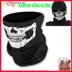 Khăn Đeo Mặt Đầu Lâu Gavin - Thiết Kế Độc Đáo, Bảo Vệ Đầu Hoàn Hảo Cho Các Hoạt Động Ngoài Trời, Dã Ngoại, Trượt Tuyết, Mô Tô