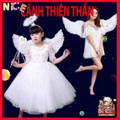 Cánh Lông Vũ Trẻ Em - Phụ Kiện Thiên Thần Từ Lông Vũ Tự Nhiên Cho Các Dịp Tiệc, Sinh Nhật, Biểu Diễn Nghệ Thuật