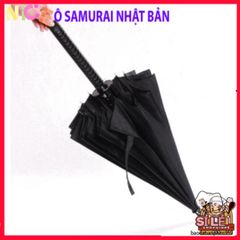 Ô Dù Katana Samurai Đen - Phong Cách Nhật Bản Chống Nắng Mưa, Phụ Kiện Thời Trang Độc Đáo Cho Fan Kiếm Hiệp