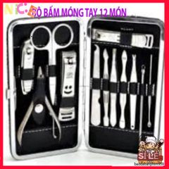 Bộ Kìm Đa Năng 12 Món Cao Cấp - Chăm Sóc Móng Tay, Móng Chân, và Vệ Sinh Cá Nhân - Thiết Kế Hàn Quốc, Bền Bỉ, Tiện Lợi
