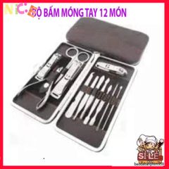 Bộ Kìm Đa Năng 12 Món Cao Cấp - Chăm Sóc Móng Tay, Móng Chân, và Vệ Sinh Cá Nhân - Thiết Kế Hàn Quốc, Bền Bỉ, Tiện Lợi