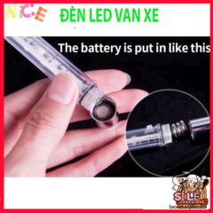 Đèn Vòi Chói LED Gắn Van Lốp Xe Đạp MTB - 5 Bóng Phát Sáng với 8 Chế Độ Ánh Sáng An Toàn Khi Di Chuyển Ban Đêm