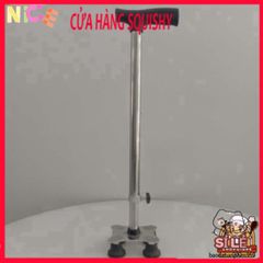 Gậy Chống Đa Năng 4 Chân Điều Chỉnh Chiều Cao - Hỗ Trợ An Toàn Cho Người Già và Khuyết Tật - Batoong Tập Đi Chắc Chắn