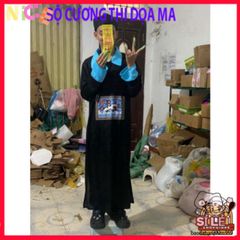 Bộ trang phục Halloween tử thi ma quái cho người lớn - Thời trang hóa trang độc đáo, phù hợp cho tiệc tùng và sự kiện đặc biệt