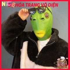 Mặt Nạ Silicone Ếch Đáng Yêu - Phụ Kiện Tiệc Tùng Cho Người Lớn & Trẻ Em, Hóa Trang Halloween & Sinh Nhật