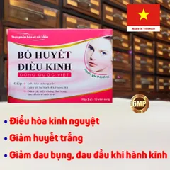 Hoàn Điều Kinh Bổ Huyết - Gói 10 Túi Hỗ Trợ Bổ Huyết và Điều Hòa Kinh Nguyệt Cho Phụ Nữ Sức Khỏe Tốt
