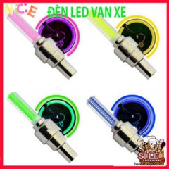 Đèn LED Neon Phát Sáng Gắn Nắp Van Bánh Xe Đạp, Xe Máy & Ô Tô - Phụ Kiện Độc Đáo, Tạo Kiểu Dáng Nổi Bật, An Toàn Khi Di Chuyển