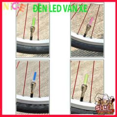 Đèn LED Neon Phát Sáng Gắn Nắp Van Bánh Xe Đạp, Xe Máy & Ô Tô - Phụ Kiện Độc Đáo, Tạo Kiểu Dáng Nổi Bật, An Toàn Khi Di Chuyển
