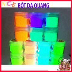 Bộ Bột Dạ Quang 6 Màu Nhập Khẩu Đức - Epoxy Trường Thịnh, Bột Phát Sáng Rực Rỡ Dùng Cho Nghệ Thuật DIY, Trang Trí, Tiệc Tùng