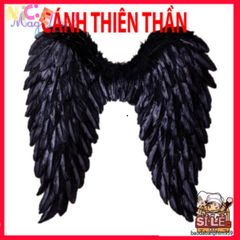 Cánh Thiên Thần Lông Vũ Trắng Ngọt Ngào - Phụ Kiện Halloween Độc Đáo Cho Cosplay, Tiệc Hóa Trang và Sự Kiện Đặc Biệt