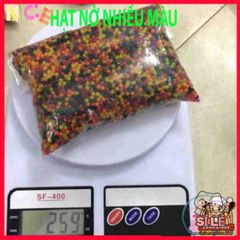 Bộ Hạt Nở Nhiều Màu Sắc 250g - Dùng Trang Trí, Trồng Cây & Làm Slime - 20.000 Hạt Siêu Thấm An Toàn