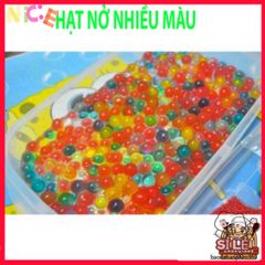 Bộ Hạt Nở Nhiều Màu Sắc 250g - Dùng Trang Trí, Trồng Cây & Làm Slime - 20.000 Hạt Siêu Thấm An Toàn