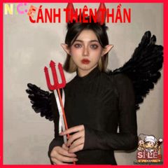 Cánh Thiên Thần và Ác Quỷ Halloween - Phụ Kiện Cosplay Độc Đáo Cho Bé Yêu và Người Lớn - Thích Hợp Cho Tiệc Hóa Trang Giáng Sinh