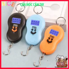 Cân Điện Tử Mini 50kg Xách Tay Hình Mặt Cười - Thiết Kế Dễ Thương, Chính Xác Dùng Để Cân Thực Phẩm, Tiện Lợi Cho Mua Sắm