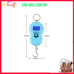 Cân Điện Tử Mini 50kg Xách Tay Hình Mặt Cười - Thiết Kế Dễ Thương, Chính Xác Dùng Để Cân Thực Phẩm, Tiện Lợi Cho Mua Sắm