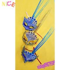 Mặt Nạ Lông Vũ Đẹp Mê Ly - Phụ Kiện Thời Trang Có Đèn hoặc Không Đèn, Lựa Chọn Mẫu Tùy Ý, Quà Tặng Đặc Biệt