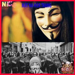 Mặt nạ V for Vendetta - Phụ kiện hóa trang độc đáo cho Halloween và sự kiện cosplay, biểu tượng tự do và nổi loạn.