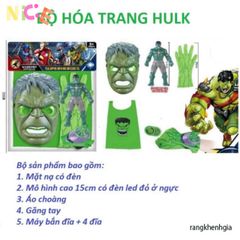 Áo Choàng Siêu Nhân Hulk Dành Cho Trẻ Em - Bộ Đồ Chơi Hóa Trang Avenger, Gợi Cảm Hứng Phiêu Lưu và Sáng Tạo