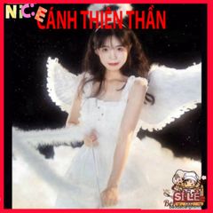 Bộ Cánh Lông Vũ Dễ Thương Cho Trẻ Em - Thiết Kế An Toàn, Độc Đáo, Phù Hợp Bữa Tiệc Hóa Trang, Giáng Sinh, Nhiều Màu Sắc Lựa Chọn