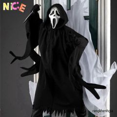 Mặt nạ La Hét Prank Ghostface - Phụ Kiện Trang Trí Kinh Dị Halloween và Cosplay - Độc Đáo, Thú Vị, Sáng Tạo