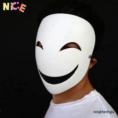 Mặt Nạ Hoạt Hình Nụ Cười Trắng Sáng Epoch – Phụ Kiện Vui Nhộn Dành Cho Tiệc Tùng, Cosplay, Lễ Hội Halloween Cho Cả Gia Đình
