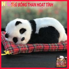 Gấu Bông Khử Mùi Than Hoạt Tính - Thú Bông Mềm Mại Lọc Không Khí, Phụ Kiện Dễ Thương Cho Xe Hơi và Không Gian Sống
