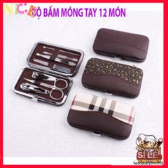 Bộ Dụng Cụ Chăm Sóc Móng 12 Món Chuyên Nghiệp - Tiện Ích Tại Nhà, Cắt Móng Tay & Chân Đẹp Tự Tin