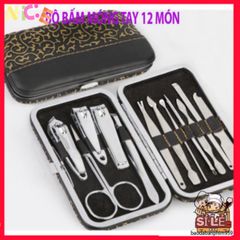 Bộ Dụng Cụ Chăm Sóc Móng 12 Món Chuyên Nghiệp - Tiện Ích Tại Nhà, Cắt Móng Tay & Chân Đẹp Tự Tin