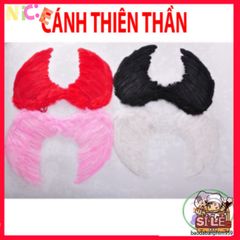 Bộ Cánh Thiên Thần Hóa Trang Trắng Đôi - Cánh Lông Vũ Rực Rỡ Dành Cho Trẻ Em và Người Lớn, Tiệc Tùng & Cosplay