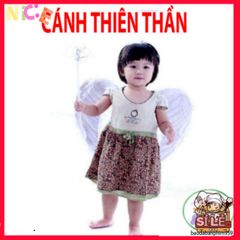 Bộ Cánh Thiên Thần Hóa Trang Trắng Đôi - Cánh Lông Vũ Rực Rỡ Dành Cho Trẻ Em và Người Lớn, Tiệc Tùng & Cosplay
