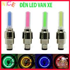 Đèn Led Phát Sáng Gắn Van Xe Đạp/Xe Máy - Tiết Kiệm Năng Lượng, Chống Nước, Tạo Điểm Nhấn Đặc Biệt Cho Chiếc Xe Của Bạn