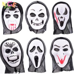 Mặt Nạ Halloween Kinh Dị Pkyeg Scream - Phụ Kiện Hóa Trang Unisex Cho Tiệc Ma Quái - Độc Đáo và Nổi Bật Cho Dịp Lễ Hội