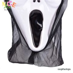 Mặt Nạ Halloween Kinh Dị Pkyeg Scream - Phụ Kiện Hóa Trang Unisex Cho Tiệc Ma Quái - Độc Đáo và Nổi Bật Cho Dịp Lễ Hội