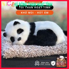 Thú Bông Khử Mùi Lõi Than Hoạt Tính - Phụ Kiện Trang Trí Ô Tô và Nhà Cửa, Khử Mùi và Lọc Không Khí Hiệu Quả
