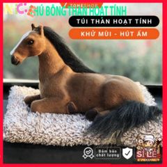Thú Bông Khử Mùi Lõi Than Hoạt Tính - Phụ Kiện Trang Trí Ô Tô và Nhà Cửa, Khử Mùi và Lọc Không Khí Hiệu Quả
