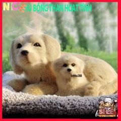 Gấu Bông Cún Vàng Dễ Thương - Phụ Kiện Ô Tô Than Hoạt Tính Khử Mùi và Lọc Không Khí, Đồ Chơi An Toàn Cho Bé