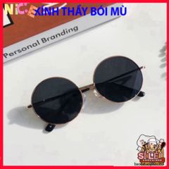 Kính Mắt Trang Điểm Mắt Tròn Nobita Thời Trang - Phong Cách Độc Đáo Cho Nam Nữ, Nhiều Màu Sắc, Phụ Kiện Thời Thượng